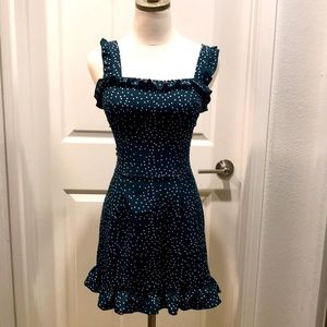 SHEIN DARK GREEN DRESS and new